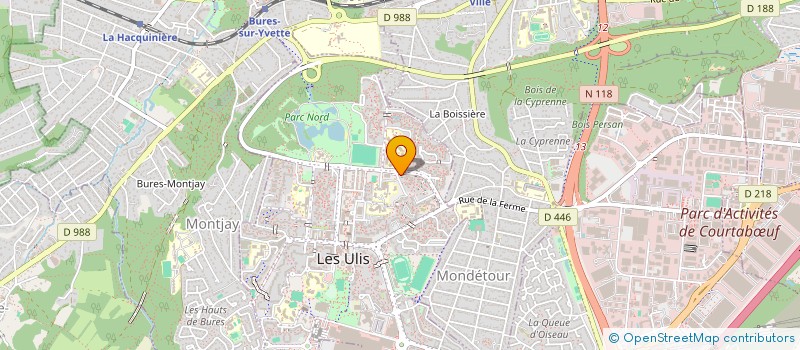 localisation de l'entreprise W.E.F PRESTIGE TRANSPORTS à LES ULIS