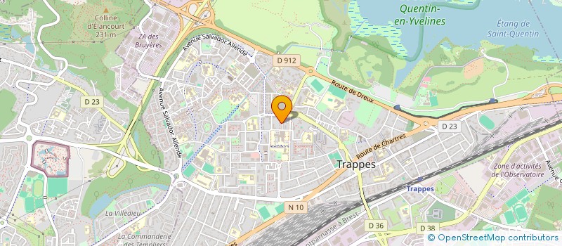 localisation de l'entreprise W.E.S  TRAPPES