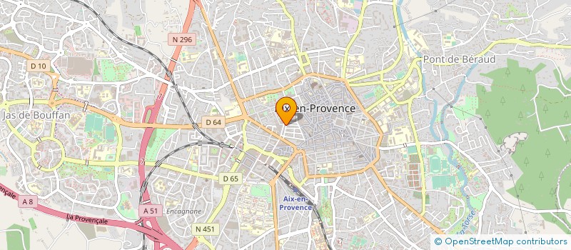 localisation de l'entreprise W.E.T.S. à AIX-EN-PROVENCE