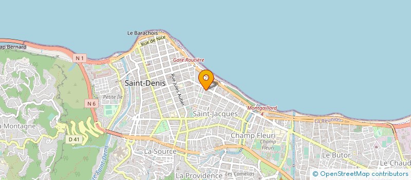 localisation de l'entreprise W-ENERGIE EURL à SAINT-DENIS
