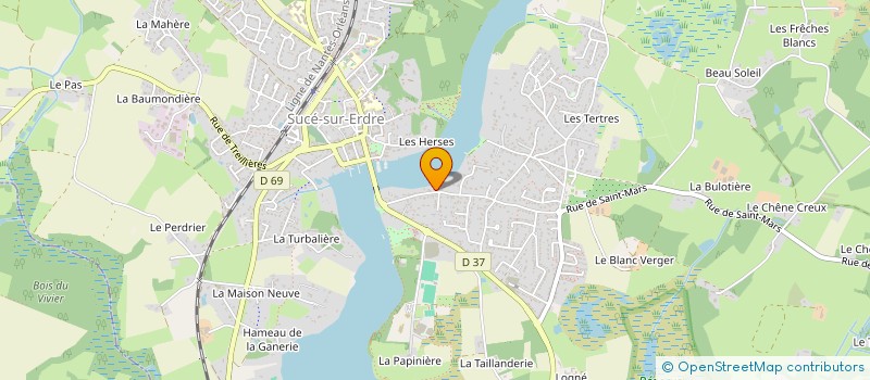 localisation de l'entreprise W ENERGY  SUCE-SUR-ERDRE