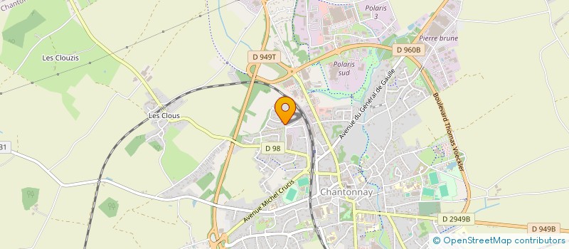localisation de l'entreprise W EPP à CHANTONNAY
