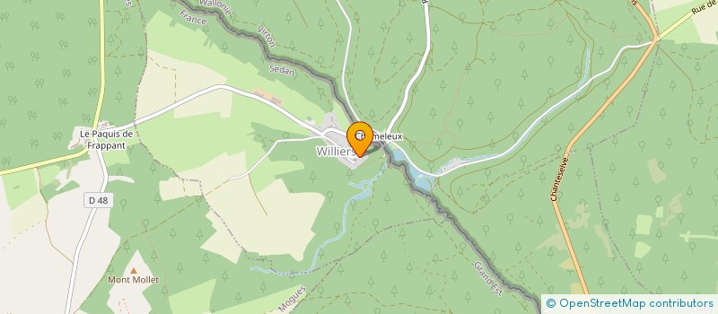 localisation de l'entreprise W ESTATES  WILLIERS