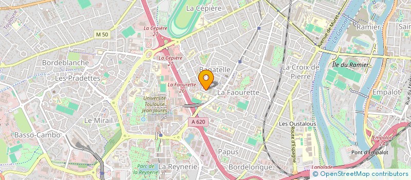 localisation de l'entreprise W EVENTS à TOULOUSE