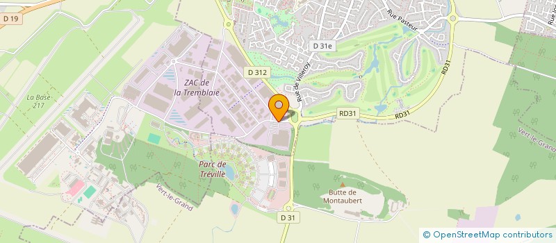 localisation de l'entreprise W EVENTS  BONDOUFLE