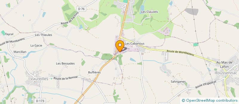 localisation de l'entreprise W & F SOLUTION HABITAT  LUGAN