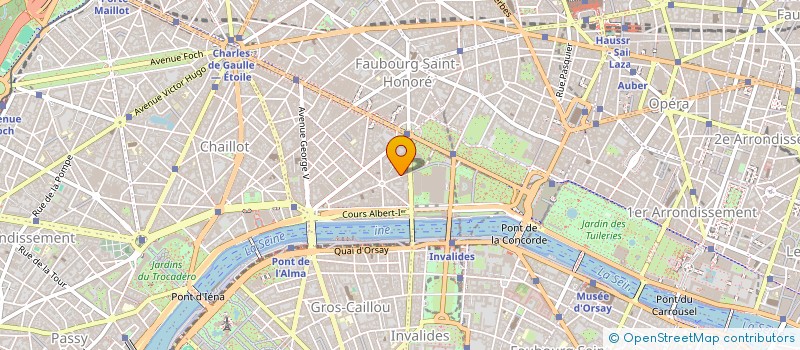 localisation de l'entreprise W FINANCE  PARIS