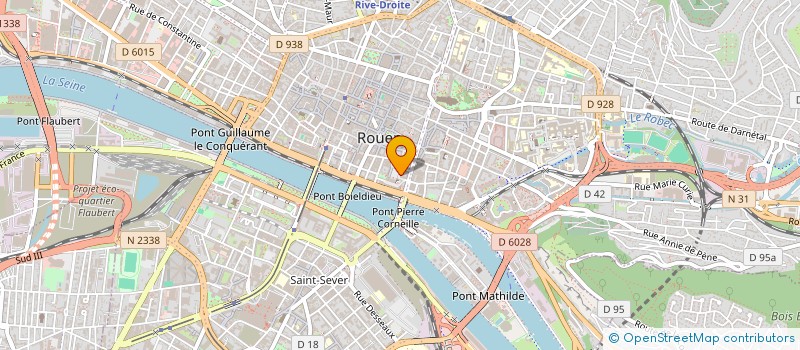 localisation de l'entreprise W.FM  ROUEN