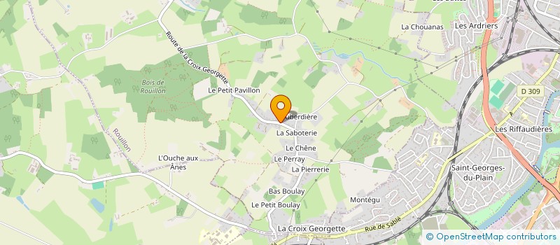 localisation de l'entreprise W FORMATION  ROUILLON