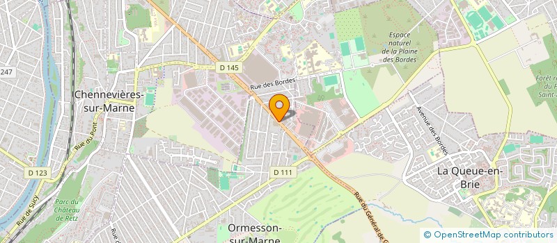 localisation de l'entreprise W&G SAVEURS GOURMANDES  ORMESSON-SUR-MARNE