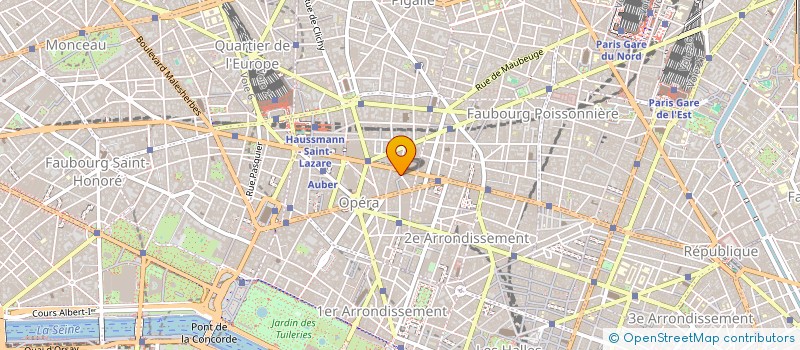 localisation de l'entreprise W GROUP  PARIS