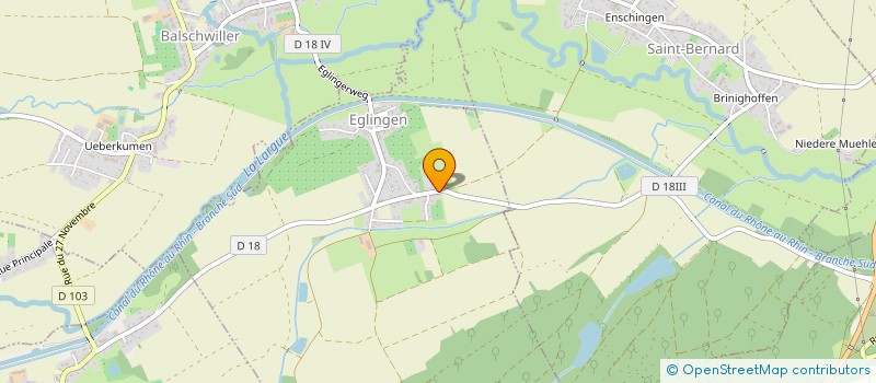 localisation de l'entreprise W&H ALLIANCE  EGLINGEN