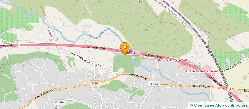 localisation de l'entreprise W&H STUDIO  VENTABREN