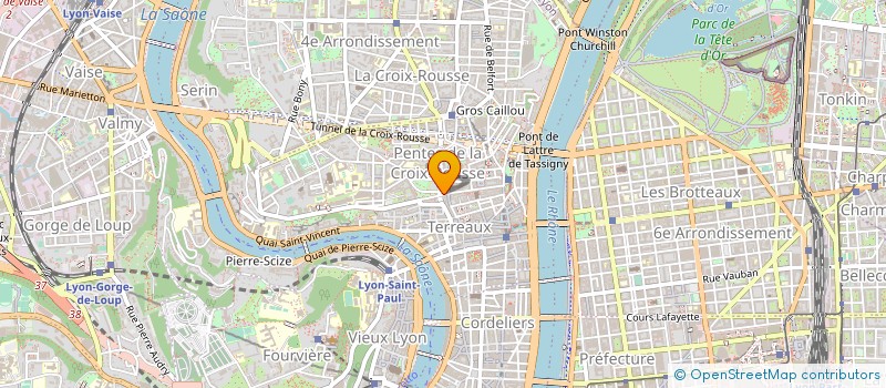 localisation de l'entreprise W.H.T. à LYON
