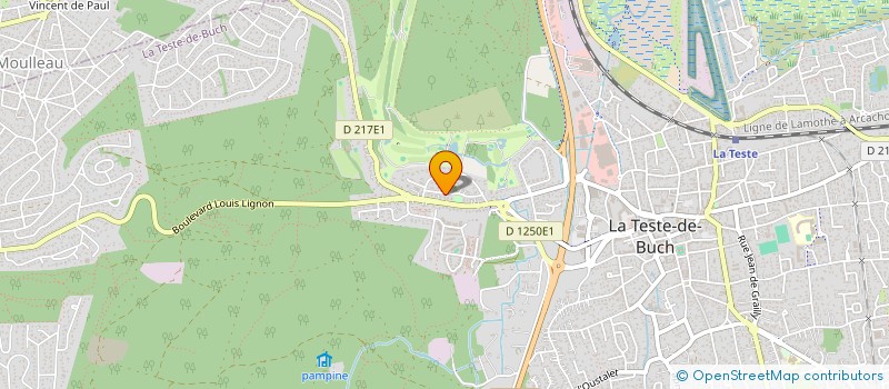 localisation de l'entreprise W.HOME à LA TESTE-DE-BUCH