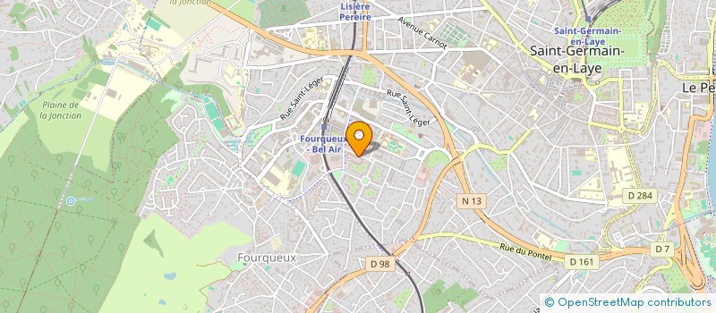 localisation de l'entreprise W.I SERVICES à SAINT-GERMAIN-EN-LAYE
