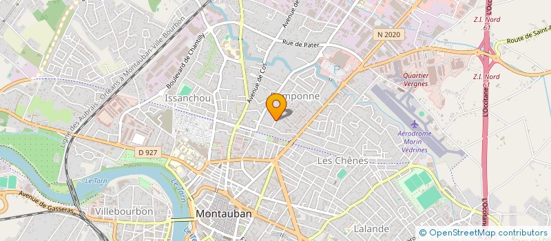 localisation de l'entreprise W IMMOBILIER  MONTAUBAN