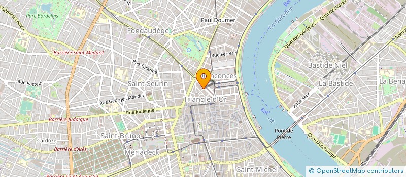 localisation de l'entreprise W'IN MERIADECK  BORDEAUX