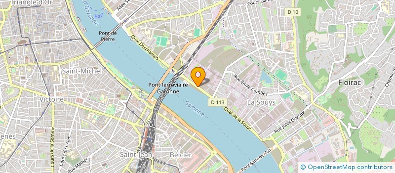 localisation de l'entreprise W.INTERIM. à BORDEAUX