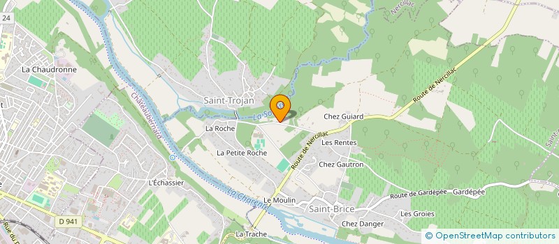 localisation de l'entreprise W INVEST  SAINT-BRICE