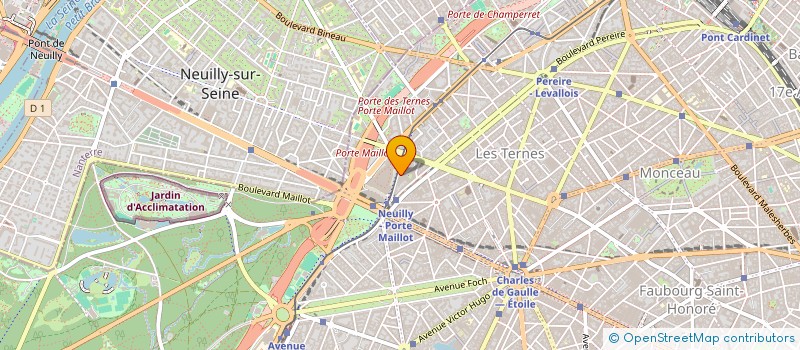 localisation de l'entreprise W J SMITH SARL  PARIS