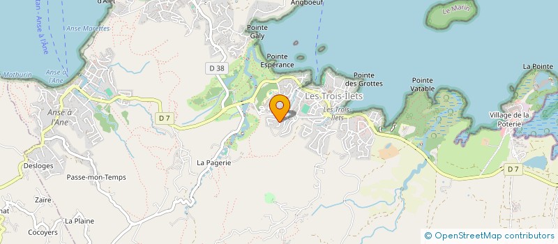 localisation de l'entreprise W&KEYS ELITE  LES TROIS-ILETS