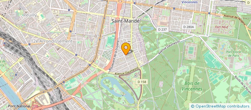 localisation de l'entreprise W + L à SAINT-MANDE