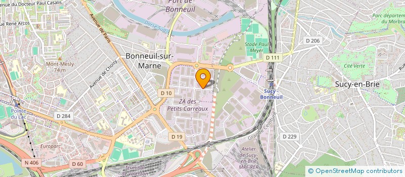 localisation de l'entreprise W.L CONSEILS à BONNEUIL-SUR-MARNE