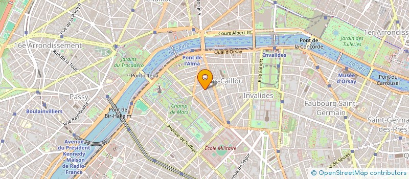 localisation de l'entreprise W&L PARTNER  PARIS