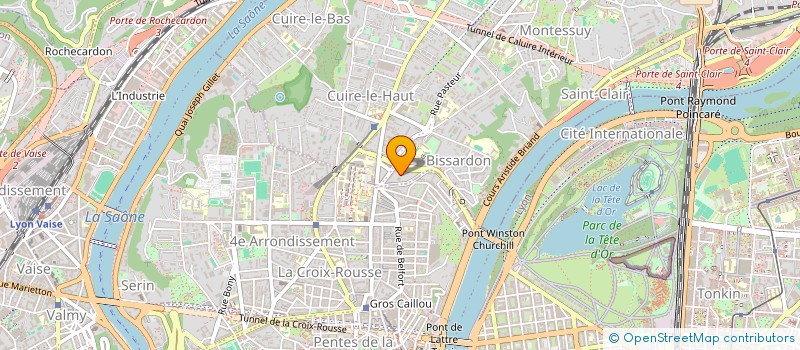 localisation de l'entreprise W.L.R  CALUIRE-ET-CUIRE