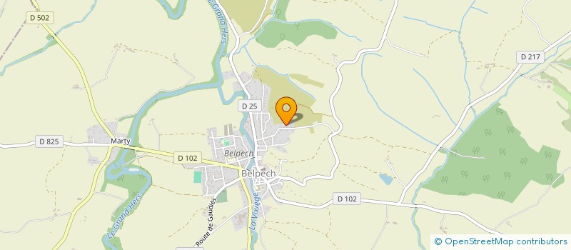 localisation de l'entreprise W L T I  BELPECH