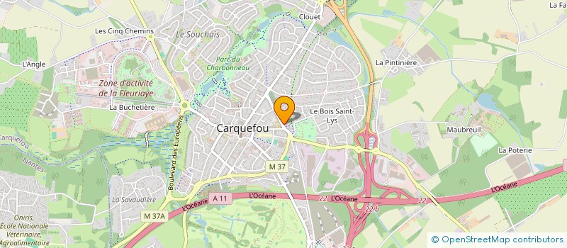 localisation de l'entreprise W!LD EDITION  CARQUEFOU