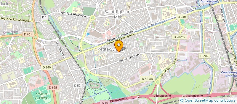 localisation de l'entreprise W-LOBY à DUNKERQUE