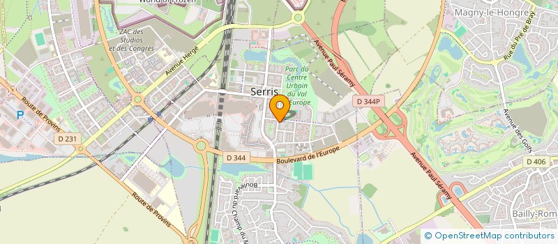 localisation de l'entreprise W.LOCATION  SERRIS