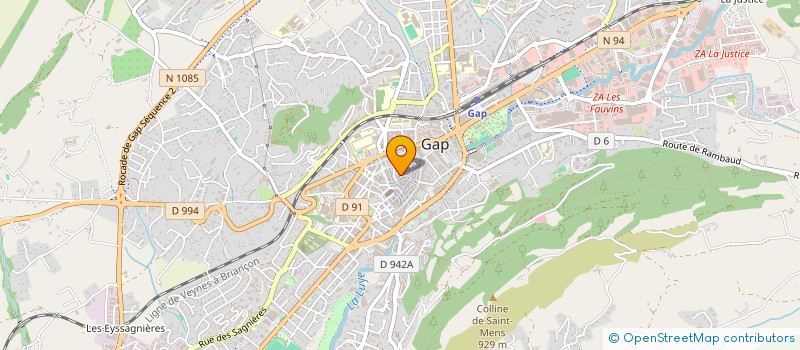 localisation de l'entreprise W M  GAP