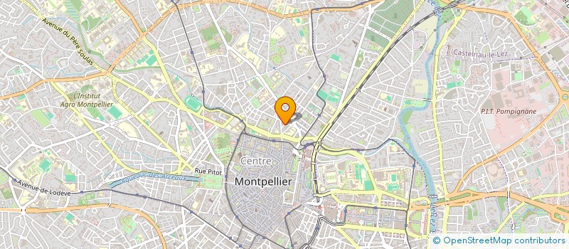 localisation de l'entreprise W.M.DIFFUSION à MONTPELLIER