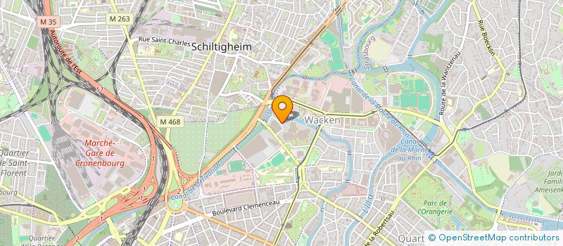 localisation de l'entreprise W&M INTERNATIONAL GROUP LIMITED à STRASBOURG