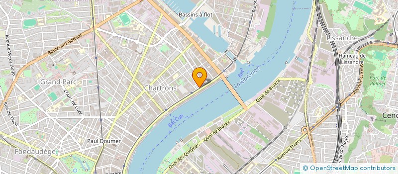 localisation de l'entreprise W&M INTERNATIONALE  BORDEAUX