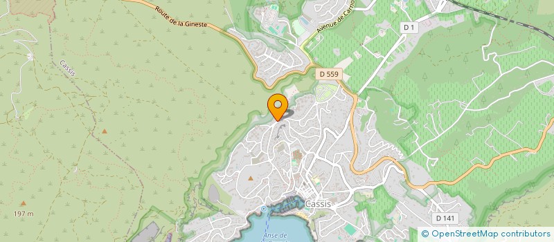 localisation de l'entreprise W-N  CASSIS