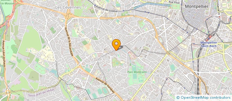 localisation de l'entreprise W NICOUVAX  MONTPELLIER