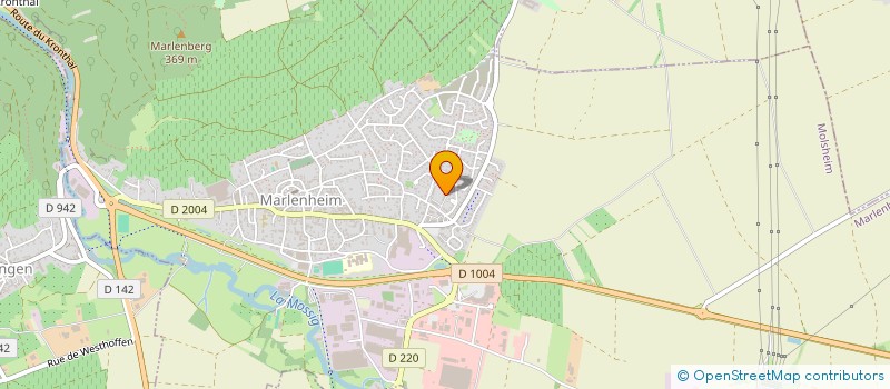 localisation de l'entreprise W'NP CONSULTING  MARLENHEIM