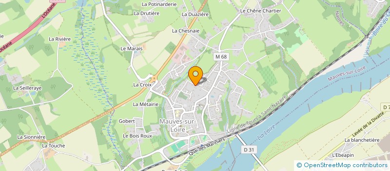 localisation de l'entreprise W'ORQUE OUT  MAUVES-SUR-LOIRE