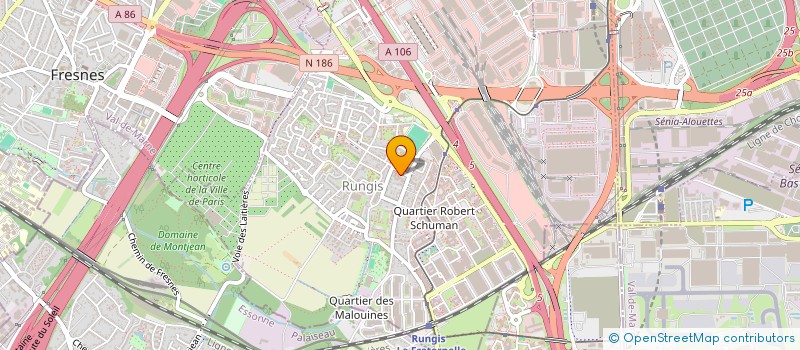 localisation de l'entreprise W OU L'ATELIER D'ECRITURE  RUNGIS