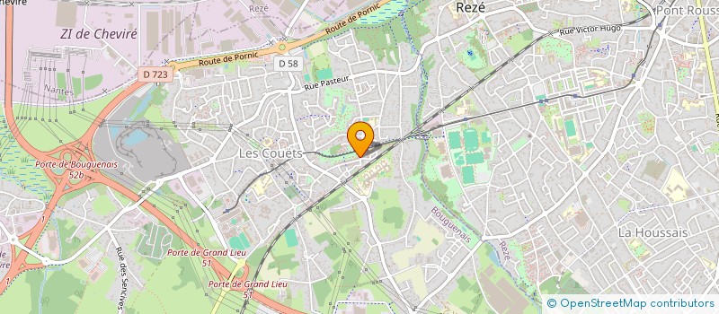 localisation de l'entreprise W.P PICTURES  BOUGUENAIS