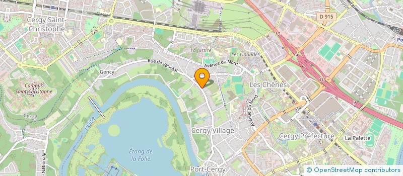 localisation de l'entreprise W PRESTIGE CAR  CERGY