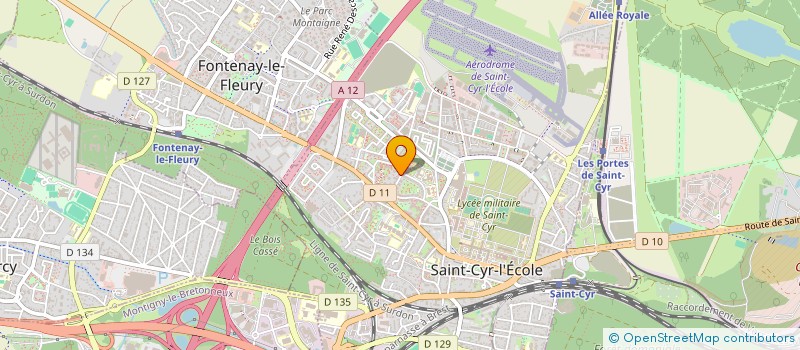 localisation de l'entreprise W PRESTIGE HOLDING  SAINT-CYR-L'ECOLE