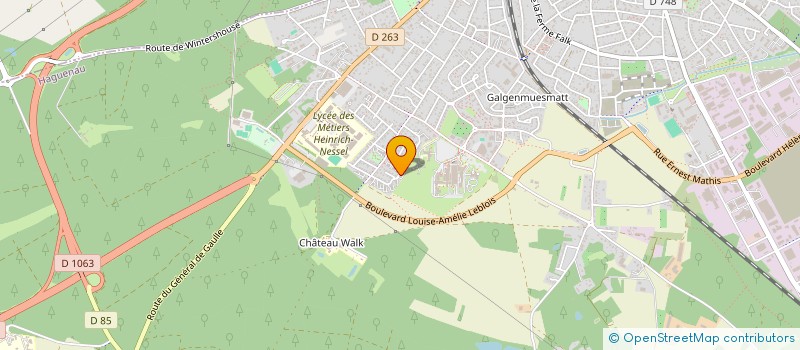 localisation de l'entreprise W PROPRETE  HAGUENAU