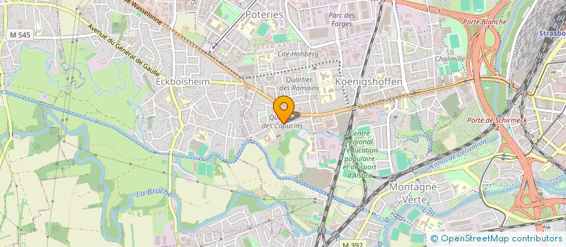 localisation de l'entreprise W R CONSEIL  STRASBOURG