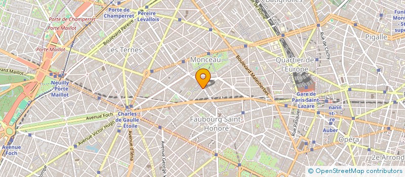 localisation de l'entreprise W R DECO à PARIS