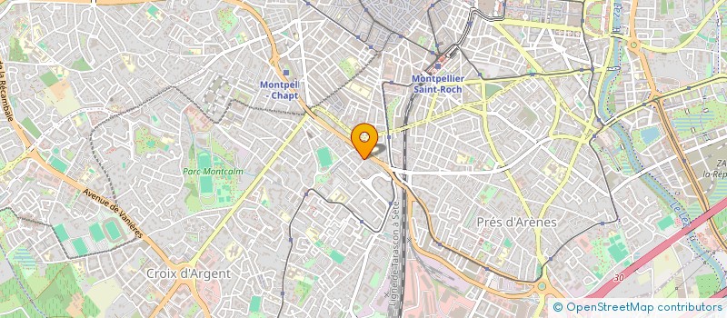 localisation de l'entreprise W.R. EVOLUTION à MONTPELLIER